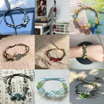 Woven Crystal Bracelets