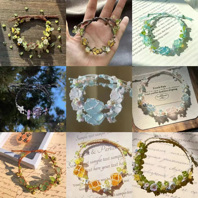 Woven Crystal Bracelets