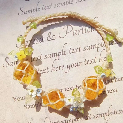 Woven Crystal Bracelets